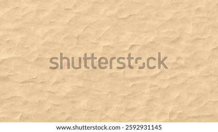 Seamless sand texture background with realistic fine grains and natural wavy patterns. Ideal for beach designs, desert landscapes, nature themes, and digital art projects. High-quality texture.