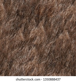 Seamless Texture Of Animal Fur 