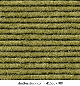 Seamless Texture, Green Corduroy Close-up