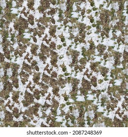Seamless Texture Snow Covering Grass Highresolution Stock Photo ...