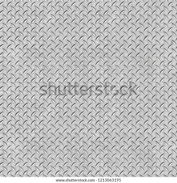 Seamless Texture Stainless Steel Floor Plate Stock Photo 1213063195 ...