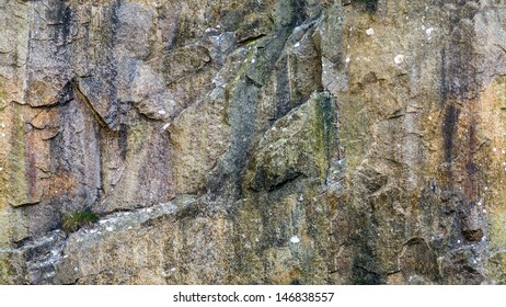 Seamless tilable repeating texture of a granite wall surface