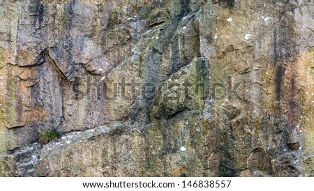 Seamless tilable repeating texture of a granite wall surface
