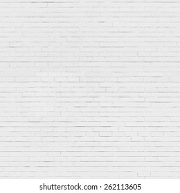 Seamless White Brick Wall Background Texture Stock Photo 262113605 ...