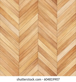 Seamless wood parquet texture (chevron sand color)