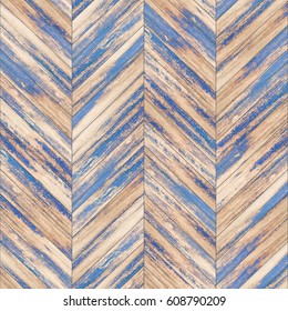 Seamless Wood Parquet Texture (chevron Painted)