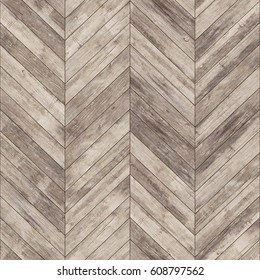 Seamless Wood Parquet Texture (chevron Old)