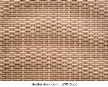 Seamless Yellow Wicker Background