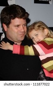 Sean Astin And Daughter At The Opening Night Of The Musical 