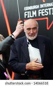 Sean Connery At The Premier Of 