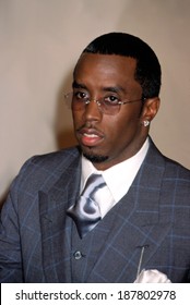 Sean 'Puffy' Combs,, Aka Puff Daddy/P Diddy,, At The VH1/ Vogue Fashion Awards, NYC, 10/19/01