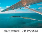 Seaplane view of Fort Jefferson at Dry Tortugas National Park