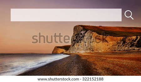 Similar – Image, Stock Photo White rock cliff called Stairs of the Turks or Scala dei Turchi at the mediterranean sea coast with beach, Realmonte, Sicily, Italy