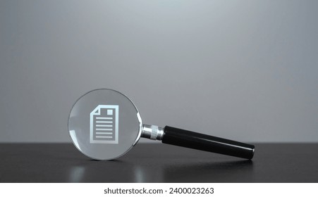 Search for documents and information. Search engine. Archive. Online registers. Digitalization of document flow. Bureaucracy. Authenticity check. List of required documents