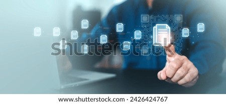 Search engine data document content management system and online file transfer download or sharing and database digital cloud drive storage service on computer network technology analytics concepts