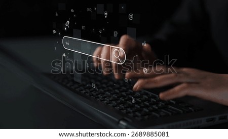 Search engine interface for accessing digital information and online data. Search engine finds data, search engine supports research, drives marketing, search engine improves SEO. Marrow