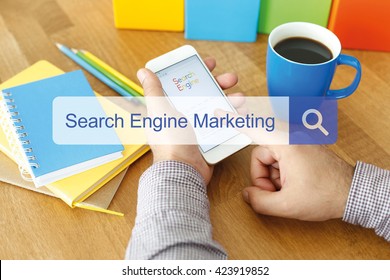 Search Engine Marketing Concept