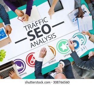 Search Engine Optimisation Analysis Information Data Concept