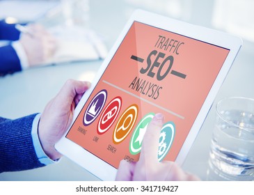 Search Engine Optimization Analysis Information Data Concept