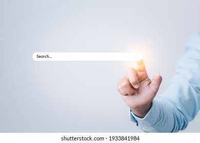 Search engine optimization browsing bar internet data information networking, search browsing connection website technology network interface commucation concept.