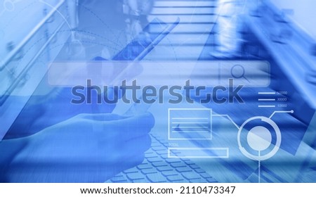 Search engine optimization (SEO) for online store , digital technology in business e-commerce