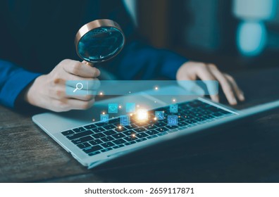 Search Engine Optimization technology is in the hands of human beings to find information. Using Search Console to web site internet information with search bar.