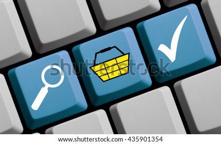 Search find and order products online