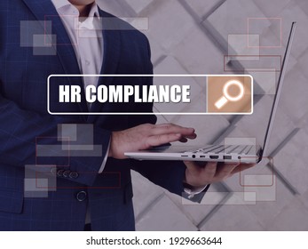 Search HR COMPLIANCE Human Resources Button. Manager Use Internet Technologies.  
