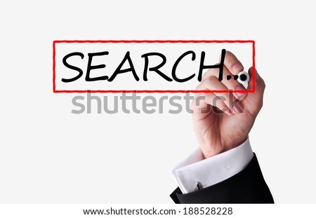 Search something concept