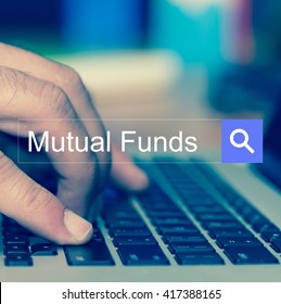 SEARCH WEBSITE INTERNET SEARCHING Mutual Funds CONCEPT