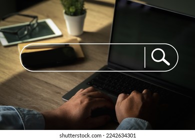 Searching Browsing Internet Data  on computer Search Engine Optimization seo find marketing information data on internet networking