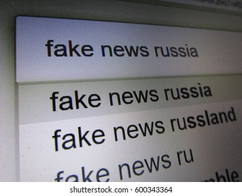 Searching For Fake News Russia In Internet