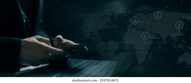 searching icon by person by mobile phone for business information and communication with customer and project team and searching to access to data analysis and search job send resume for another job  - Powered by Shutterstock