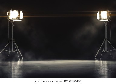 Searchlight background concept - Shutterstock ID 1019030455