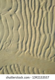 Seasand pattern at ebb time