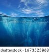 under water ocean bubbles
