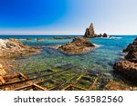 Seascape in Almeria, Cabo de Gata National Park, Spain