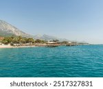 Seascape - Beach and Mountains. Beldibi, Turkiye