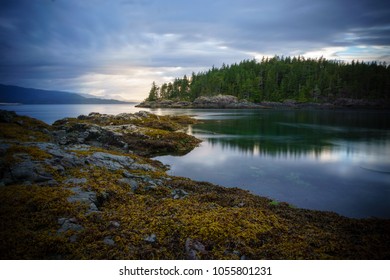 Seascape At Canadian Johnstone Strait