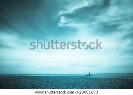 Similar – Image, Stock Photo Lighthouse with a dramatic cloudy Sunrise