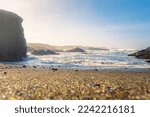 Seascape at Glass Beach, Fort Bragg, northern California.