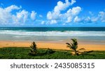 Seascape of Hikkaduwa Beach, Sri Lanka High Resolution Photos