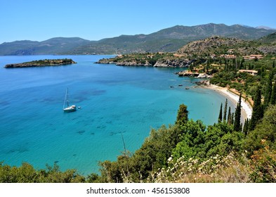 Seascape In Lakonia, Peloponnese Greece 