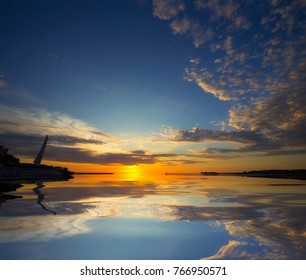 Seascape Of Sebastopol Bay. Crimea