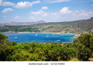 Seascape From Sounio Cape