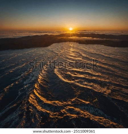 Similar – Wolken über der Oregon Coast