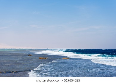 seascape with waves