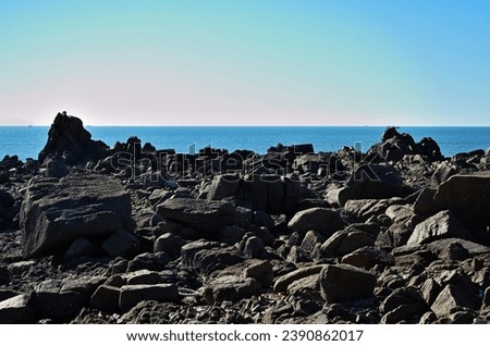 seascapes of masian beach of incheon city southkorea