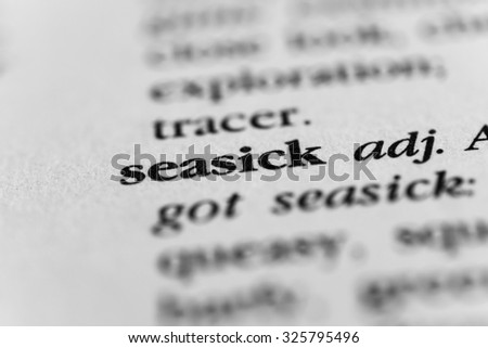 Seasick