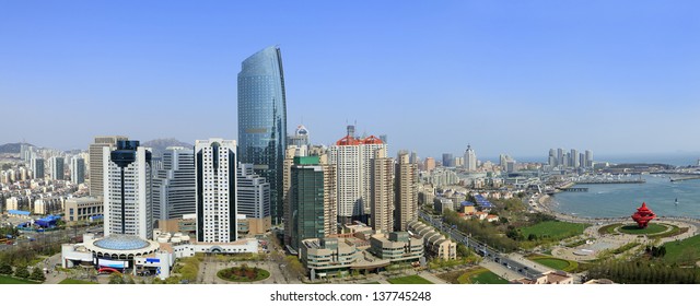 Seaside Chinese City, Qingdao, Where Tsingtao Beer Was Made.